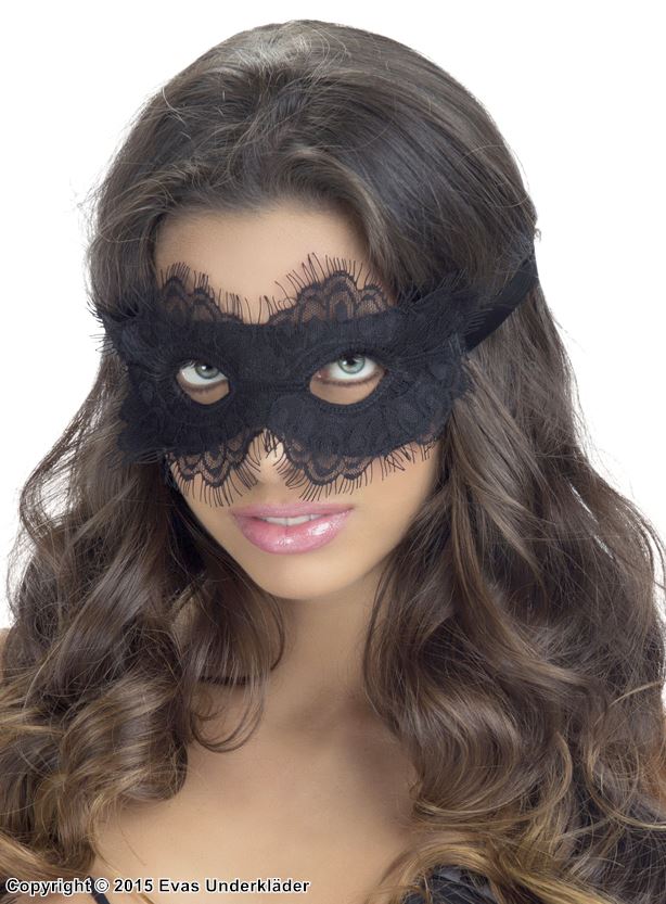 Eyelash lace mask